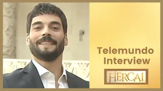 Hercai ❖ Akin Akinozu ❖ Telemundo Promo Interview ❖ Spanish + Captioned 2021