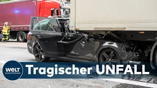 SCHWERER UNFALL: SEK beendet Autobahnblockade von Umweltaktivisten - Schwerer Unfall am Stauende