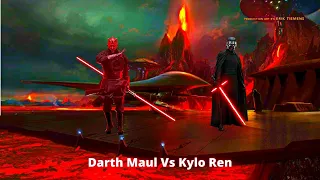 SW Fantasy Battles: Lord Maul Vs Kylo Ren