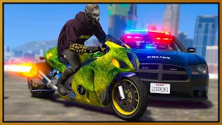 GTA 5 RP - Super Drag Bike Embarrassed Cops