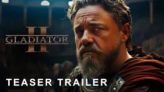 Gladiator 2 - First Trailer | Russell Crowe, Pedro Pascal