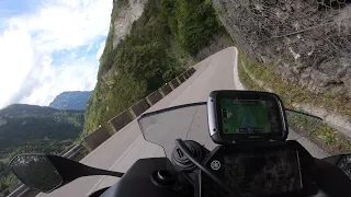 Yamaha Niken - 1000 kilometer day tour 2023 part 30, on the way to Passo Staulanza