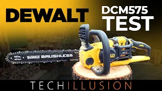 🔥EXTREMETEST: DeWalt 54/60V Cordless Chainsaw DCM575N in test!😱 - DeWalt battery chainsaw DCM575N