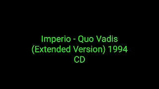 Imperio - Quo Vadis (Extended Version) 1994 CD_euro house, trance