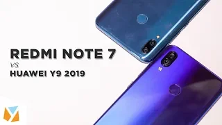 Redmi Note 7 vs Huawei Y9 2019 Comparison Review