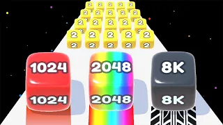 Jelly Run 2048: New Shape (Replay 02)