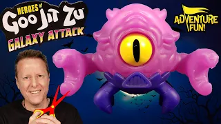 What’s Inside 5 Heroes of Goo Jit Zu Galaxy Attack Ultra Rare Crusticoid Adventure Fun Toy review!