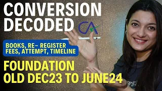 What Is ICAI's Conversion Scheme For CA Foundation June 24 Exams? | CA Foundation Online Classes