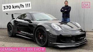 Gemballa GTR 8XX Evo-R Review - The autobahn's KING = 370 km/h !!!