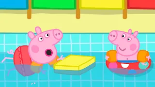 Peppa Pig And George Go Swimming with Their Parents 🐷 🏊‍♂️ Adventures With Peppa Pig