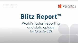 Blitz Report™ - Simple, effective Excel reporting for Oracle EBS R12 and 11i