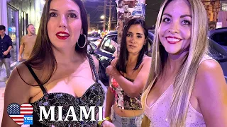 🇺🇸 MIAMI NIGHTLIFE DISTRICT 2:00 AM FLORIDA USA 2023 [FULL TOUR]