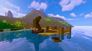 the tranquility of the lake draws out a deep sense of nostalgia 🛶 minecraft music for relax/study