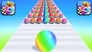 Satisfying Mobile Game Top Videos TikTok Gameplay Levels 2024 - Jelly Run 2048, Ball Run 2048 ...