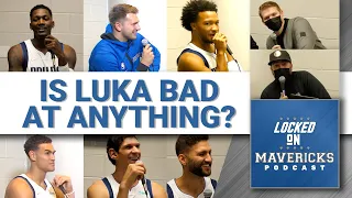 Is there Anything Luka Doncic is not good at? | Locked On Dallas Mavericks Media Day Interviews