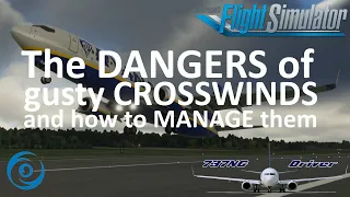 The DANGERS of GUSTY CROSSWIND takeoffs - and how to manage them! | Real Airline Pilot