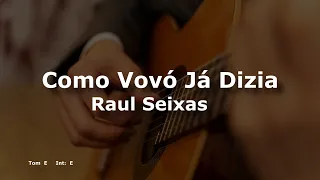 karaoke - Como Vovó Já Dizia (versão ademilton lima)