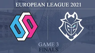 BDS vs G2  @Game 3 - Clubhouse | European League 2021 - Finals