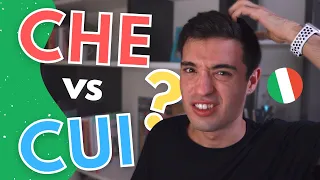 CHE or CUI? Relative Pronouns in Italian (ita audio with subs)