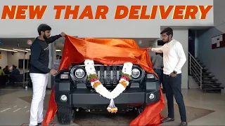 2 Brothers Taking delivery for new THAR🔥 2023 🤑