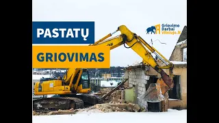 Pastatų griovimas Vilniuje