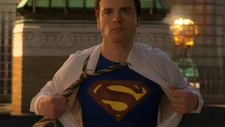 Smallville: Clark Series 10 Finale Superman Shirt Rip - HD