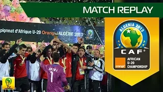 Egypt - Ghana | Orange African U-20 Championship, ALGERIA 2013 | Final