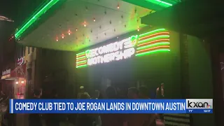 Comedy club tied to Joe Rogan lands in downtown Austin