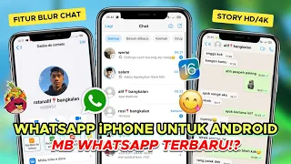 WHATSAPP iPHONE 2024 | MB WHATSAPP iOS TERBARU 2024 | WA iPHONE TERBARU 2024