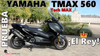 Yamaha TMAX 560 Tech MAX. Larga vida al rey | Prueba, opinión y review en español