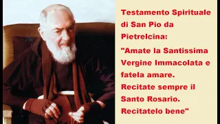 Santo Rosario Completo con San Pio da Pietrelcina