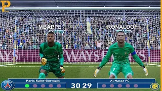 Goalkeeper Mbappe 30 vs 30 Goalkeeper Ronaldo | Longest Penalty Shootout #1millionviews