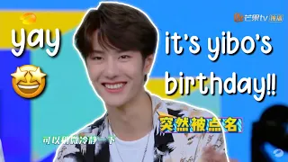 yibo laughing for 8 mins 5 secs || happy birthday yibo !