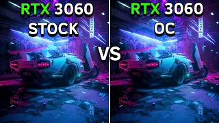 GeForce RTX 3060 12GB | Stock vs OC | Test In 15 Games | 2023