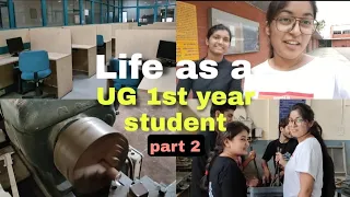 *REALISTIC* DAY as an ENGINEERING FIRST YEAR student(part 2)| GBPUAT | Shreya Rawat Vlogs #pantnagar