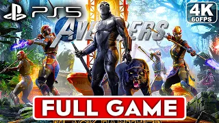 MARVEL'S AVENGERS BLACK PANTHER PS5 Gameplay Walkthrough Part 1 FULL GAME [4K 60FPS] - No Commentary