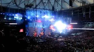 WrestleMania 27 pyro! (HD)