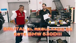 BRUTAL el resultado de éste BMW 530D!!!