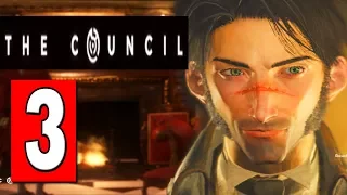 THE COUNCIL EPISODE 1: Walkthrough Part 3 HELP GEORGE WASHINGTON / LOOK FOR CLUES ON MOTHER