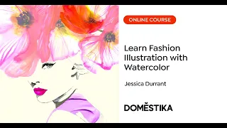 Watercolor Fashion Illustration - A course by Jessica Durrant | Domestika English