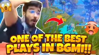 ONE OF THE BEST PLAYS EVER IN BGMI - BGMS WATCHPARTY HIGHLIGHTS #1