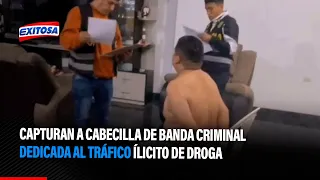 🔴🔵Capturan a cabecilla de banda criminal dedicada al tráfico ilícito de droga