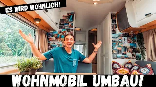 Wohnmobil UMBAU geht weiter! Es wird endlich wohnlich.