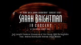 SARAH BRIGHTMAN: IN CONCERT AT THE ROYAL ALBERT HALL 1997 OFFICIAL TRAILER