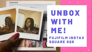 unboxing Fujifilm Instax Square SQ6