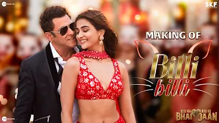 Billi Billi - Making | Kisi Ka Bhai Kisi Ki Jaan | Salman Khan, Pooja Hegde | Sukhbir | Kumaar