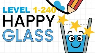 Happy Glass Levels 1-240. 3 Stars Full Walkthrough