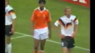 Voller Rijkaard send off