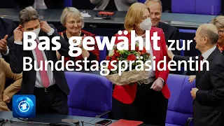 Bas zur Bundestagspräsidentin gewählt