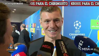 🏆KROOS habla con EDU AGUIRRE tras ganar la CATORCE